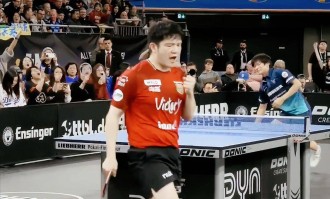 索林为什么怕樊振东继续打德甲了？看完昨日比赛，突然就明白了