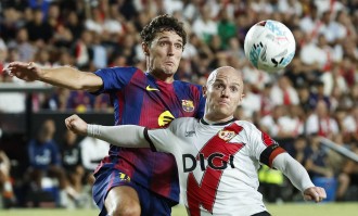 （外代二线）足球——西甲：巴萨战平巴列卡诺