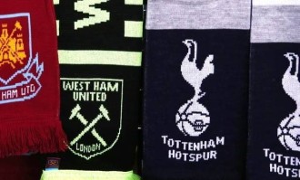卫报：主场战热刺，西汉姆禁售双拼围巾，防止客队球迷进入主队区