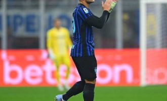 登顶意甲第一！劳塔罗领跑射手榜，国米4-0科莫三连胜宣战利物浦